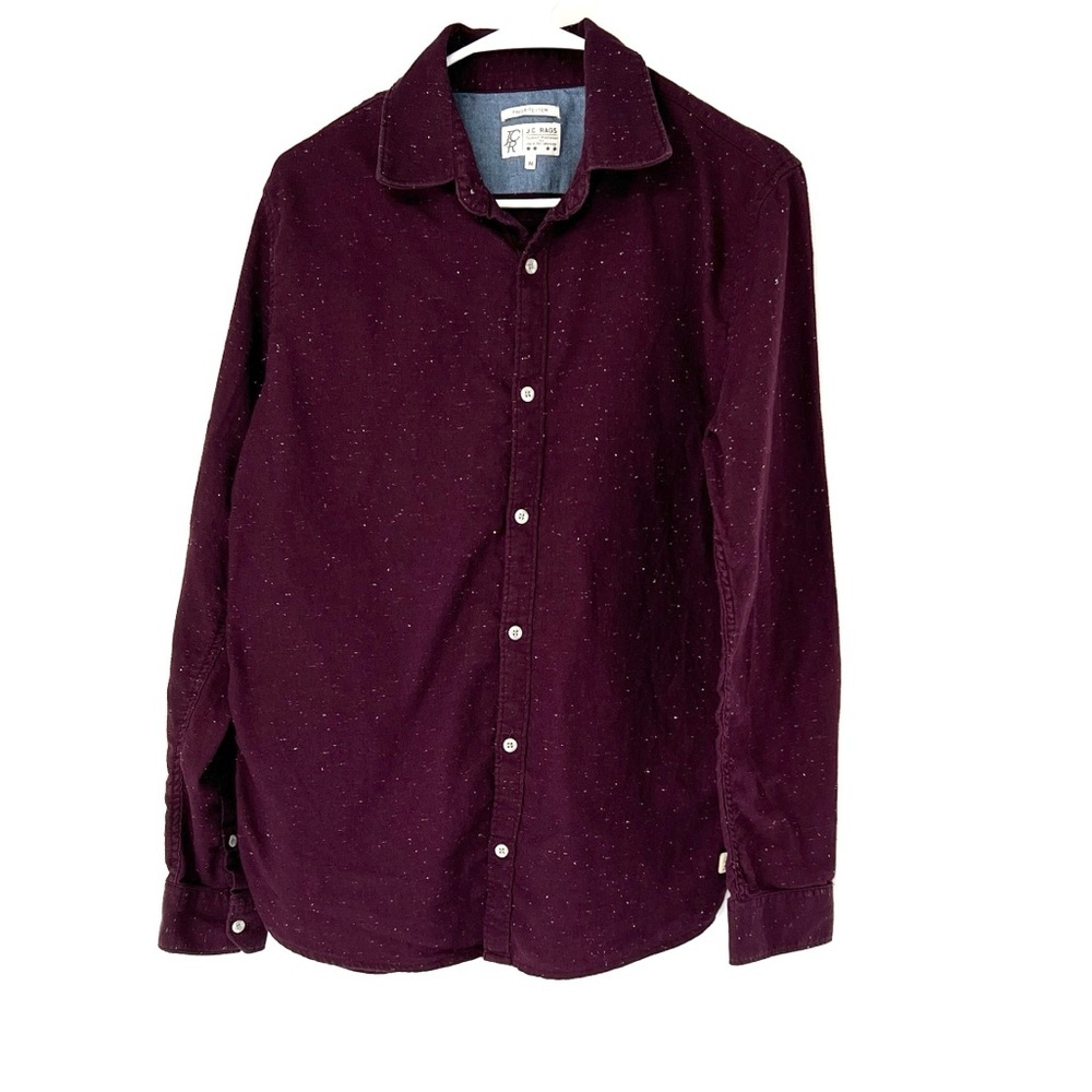 JC rags men’s button down flannel shirt medium